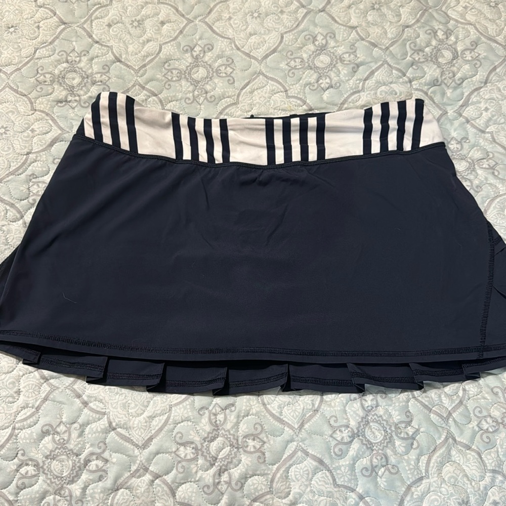 Lulu lemon navy blue tennis skirt
